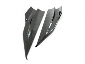 Mercedes Benz SLK Back Side Skirts - Carbon Fiber - R172